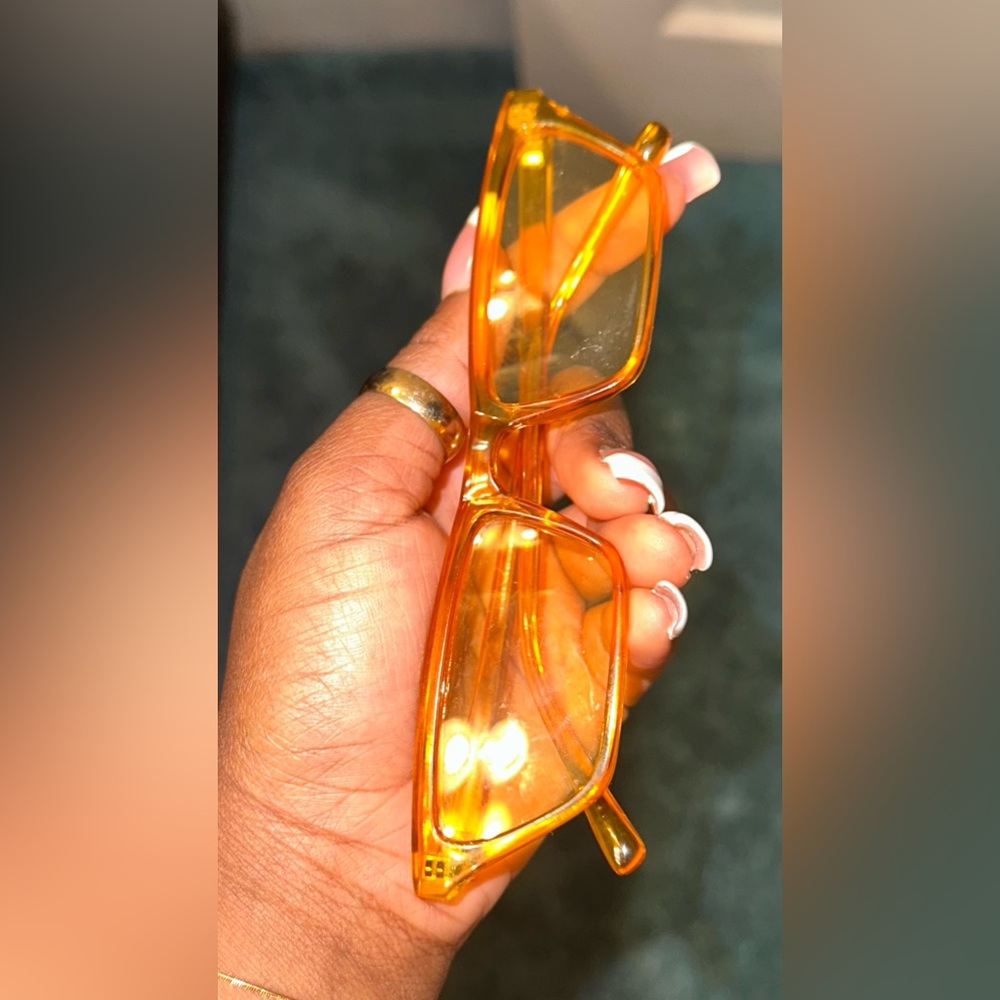 Rectangle frame sunglasses
